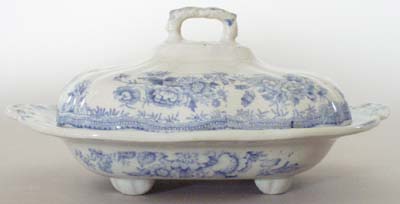 Vegetable Dish with Cover c1880
